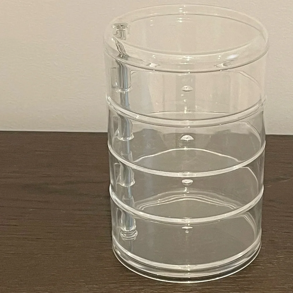 The Container Store Clear Acrylic Rotating Organizer